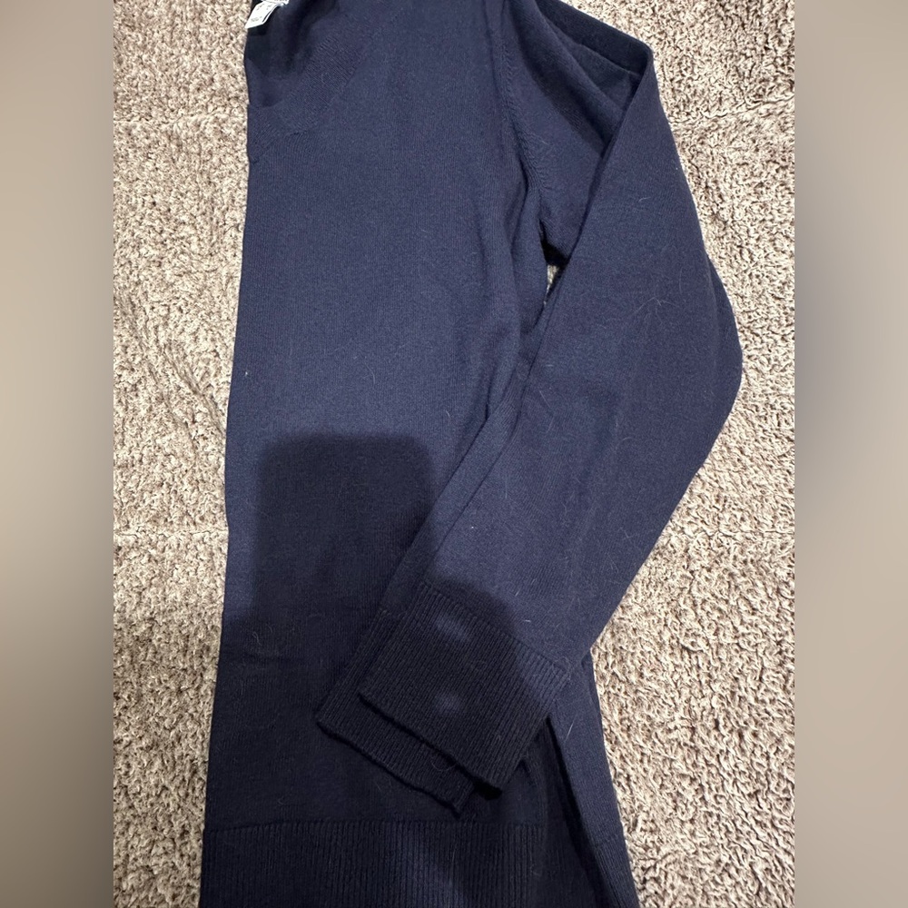 D&Co navy blue sweater